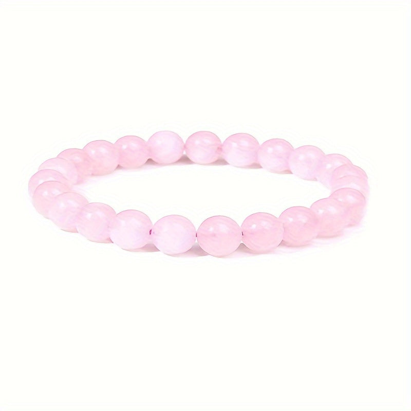 1pc Obsidian Volcano Bracelet for Couples, Men & Women, Tiger Eye Beads, Hand Jewelry, Student Gift