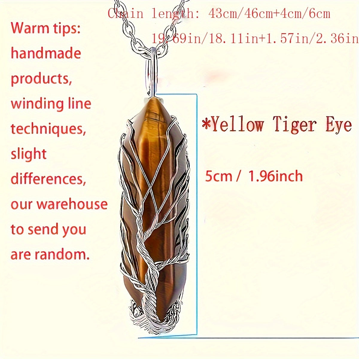 1pc Tree Of Life Wire Wrapped Crystal Point Pendant Necklace, Reiki Healing Crystal Stone Necklaces, Natural Hexagonal Gemstone Quartz Jewelry For Women