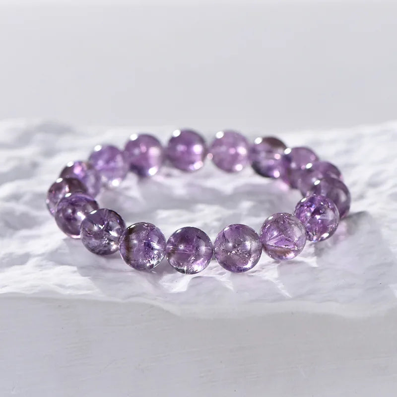 100% Natural Hot Selling Natural Purple Ace Crystal Bracelet