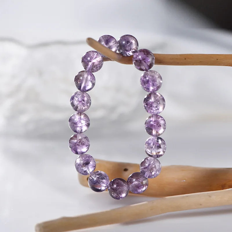 100% Natural Hot Selling Natural Purple Ace Crystal Bracelet