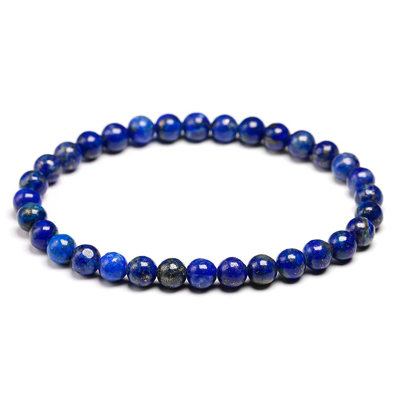 Personalized High Quality Natural Lapis Lazuli Blue Stone Beads Bracelets