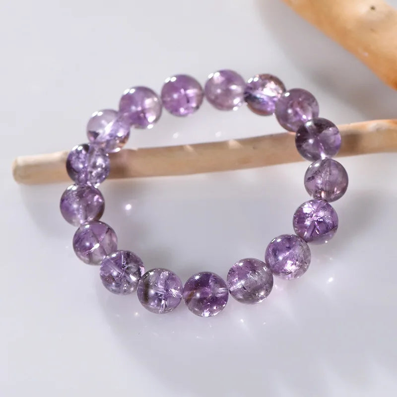 100% Natural Hot Selling Natural Purple Ace Crystal Bracelet