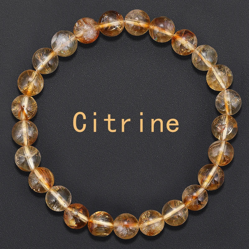 6/8mm Beads Natural stone Body-Purifying Amethyst Bracelet for Weight Loss Yoga and Meditation  Healing Stone Jewelry for Women