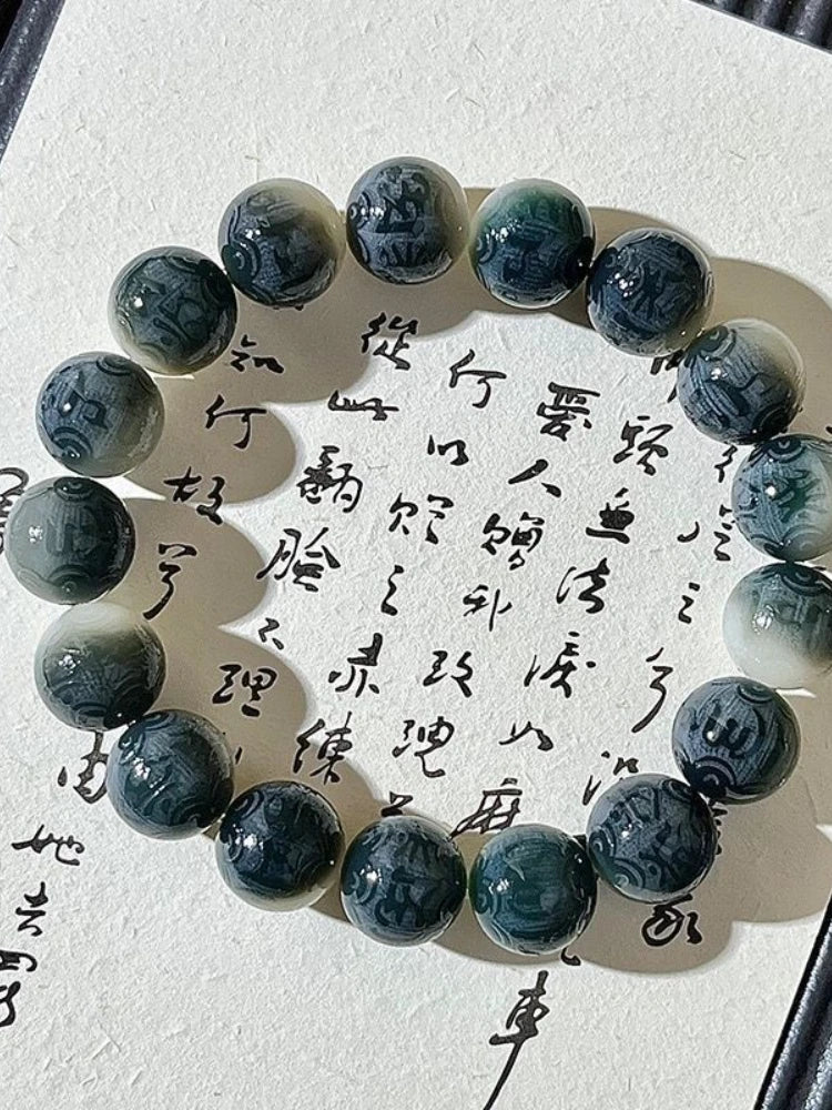GreeResin Bodhi Root Braceletn Bodhi Seed Single Circle Gao Shuwen Plays Buddha Beads Around The Finger Classical