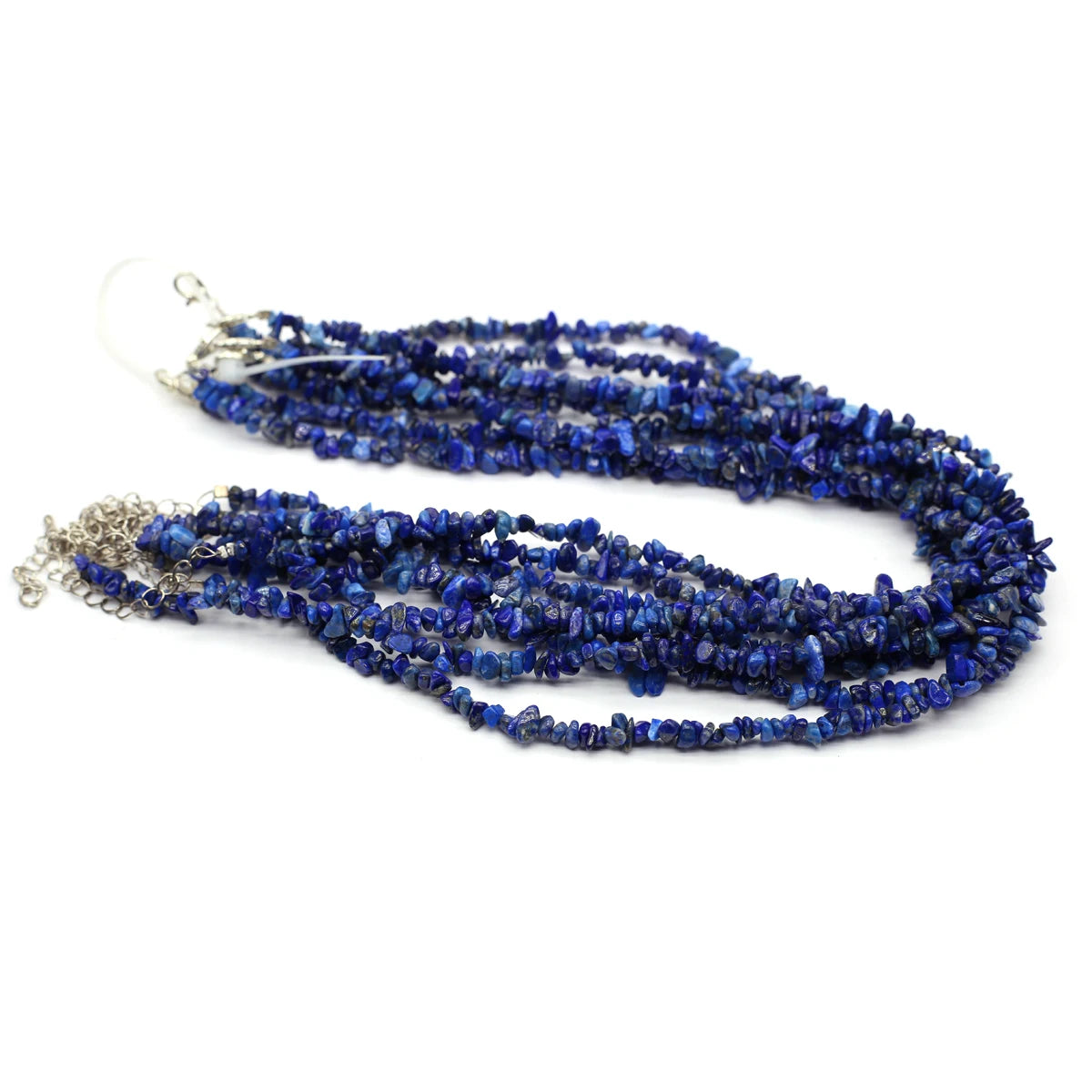 1string Agate Lapis Lazuli 4-6mm Natural Crushed Stone Bead Bracelets Charming Women Men Jewelry Accessories Daily Gifts
