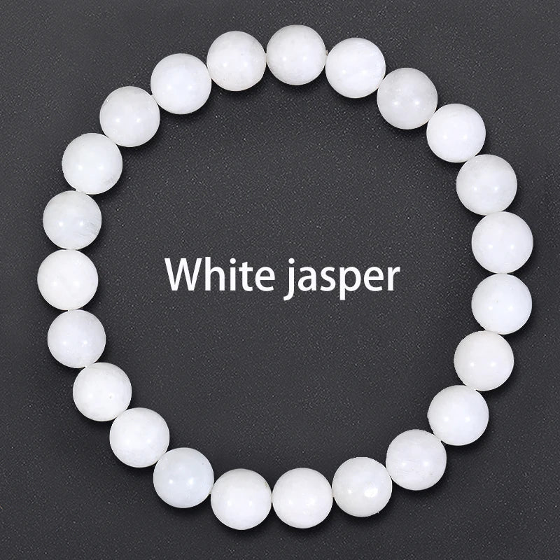 6/8mm Beads Natural stone Body-Purifying Amethyst Bracelet for Weight Loss Yoga and Meditation  Healing Stone Jewelry for Women