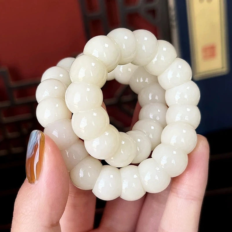 Tibetan Bodhi Root String Beads Decompression Bracelet Men's And Women's Lucky String Beads