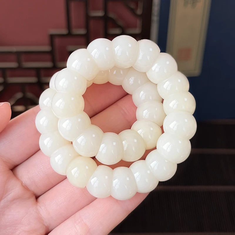 Tibetan Bodhi Root String Beads Decompression Bracelet Men's And Women's Lucky String Beads