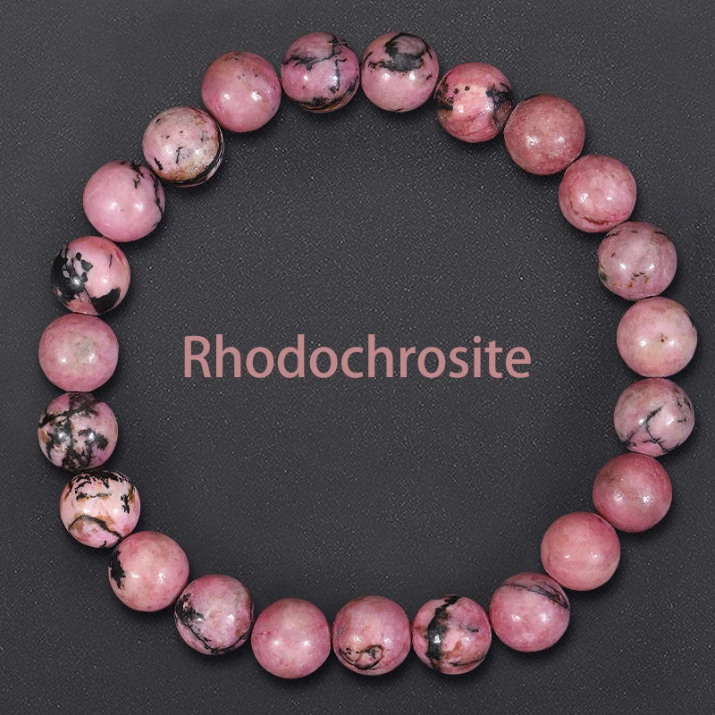 6/8mm Beads Natural stone Body-Purifying Amethyst Bracelet for Weight Loss Yoga and Meditation  Healing Stone Jewelry for Women