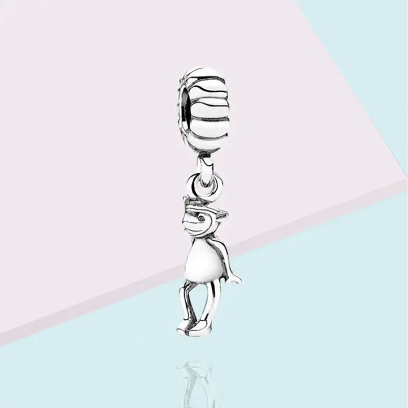 Hot Sale Chinese Zodiac Of The Year 12 Dangle Charms Beads Dogs、Horses、Tigers Fit Original Silver 925 Europeans Bracelet Jewelry