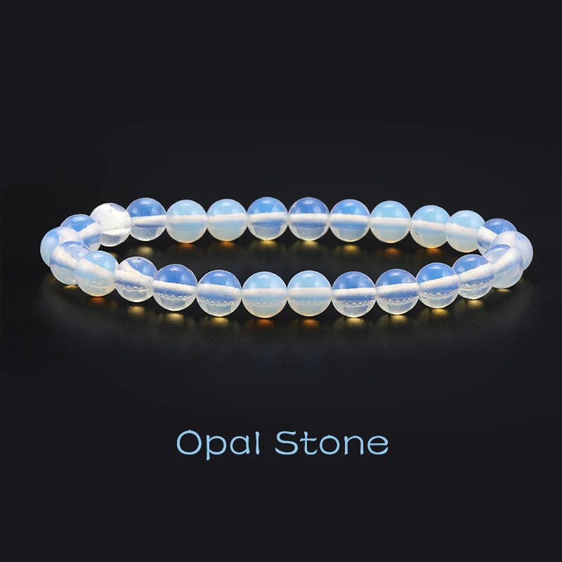 6/8mm Beads Natural stone Body-Purifying Amethyst Bracelet for Weight Loss Yoga and Meditation  Healing Stone Jewelry for Women