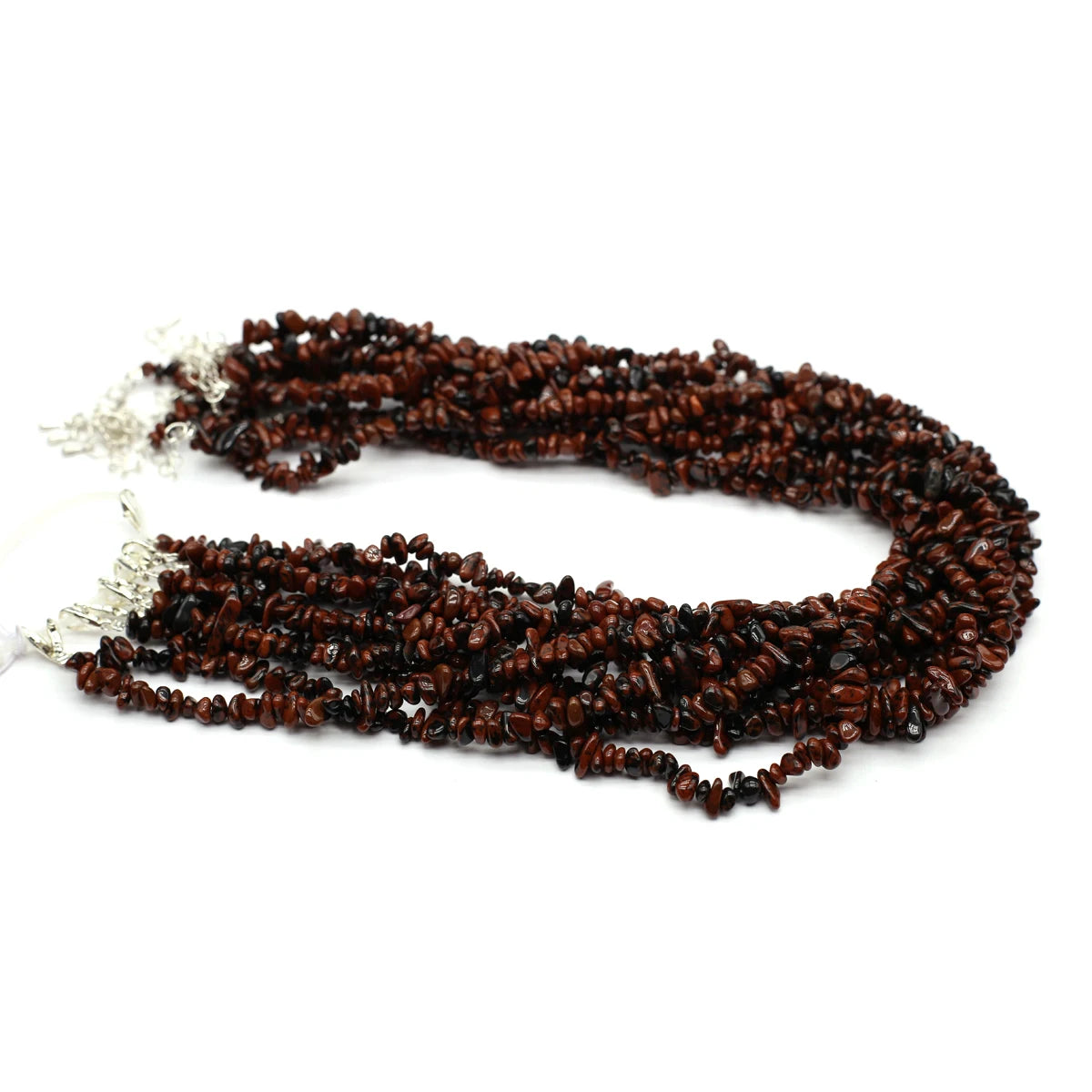 1string Agate Lapis Lazuli 4-6mm Natural Crushed Stone Bead Bracelets Charming Women Men Jewelry Accessories Daily Gifts