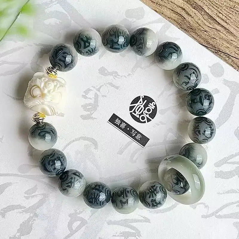 GreeResin Bodhi Root Braceletn Bodhi Seed Single Circle Gao Shuwen Plays Buddha Beads Around The Finger Classical