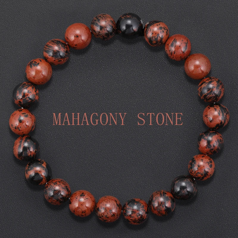 6/8mm Beads Natural stone Body-Purifying Amethyst Bracelet for Weight Loss Yoga and Meditation  Healing Stone Jewelry for Women