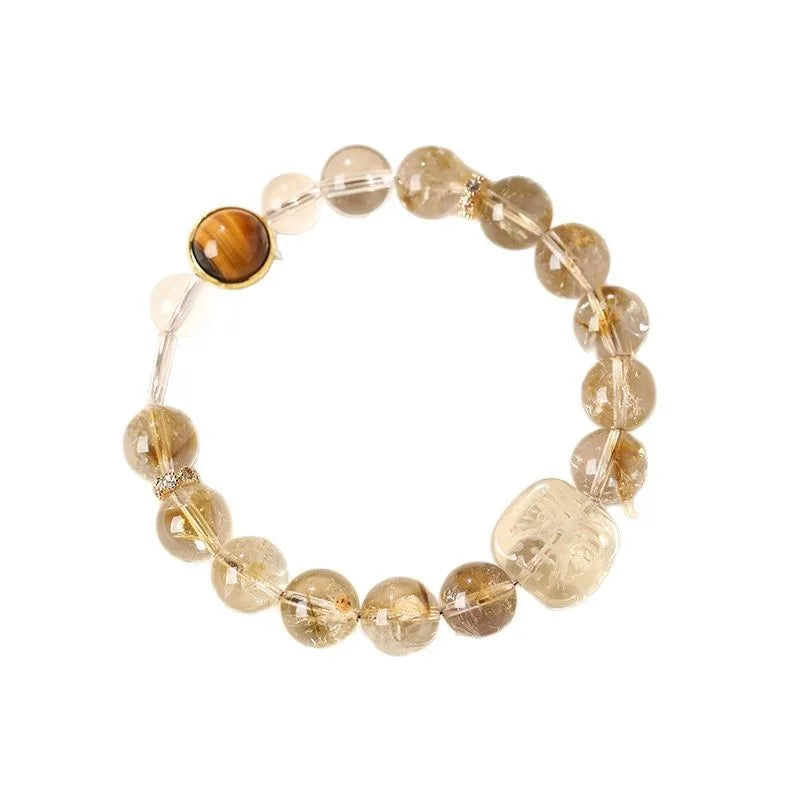 Natural Citrine & Yellow Phantom Quartz Original Bracelet