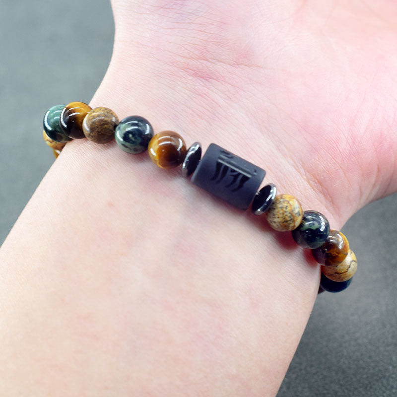 1pc Unique Zodiac Sign Link Bracelet for Men and Women - Adjustable Cancer, Virgo, Leo, Libra Bangle Jewelry for Friendship, Father's Day, and Birthday Gifts - Personalized Astrology Accessories