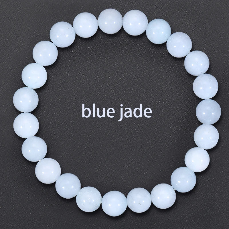 6/8mm Beads Natural stone Body-Purifying Amethyst Bracelet for Weight Loss Yoga and Meditation  Healing Stone Jewelry for Women