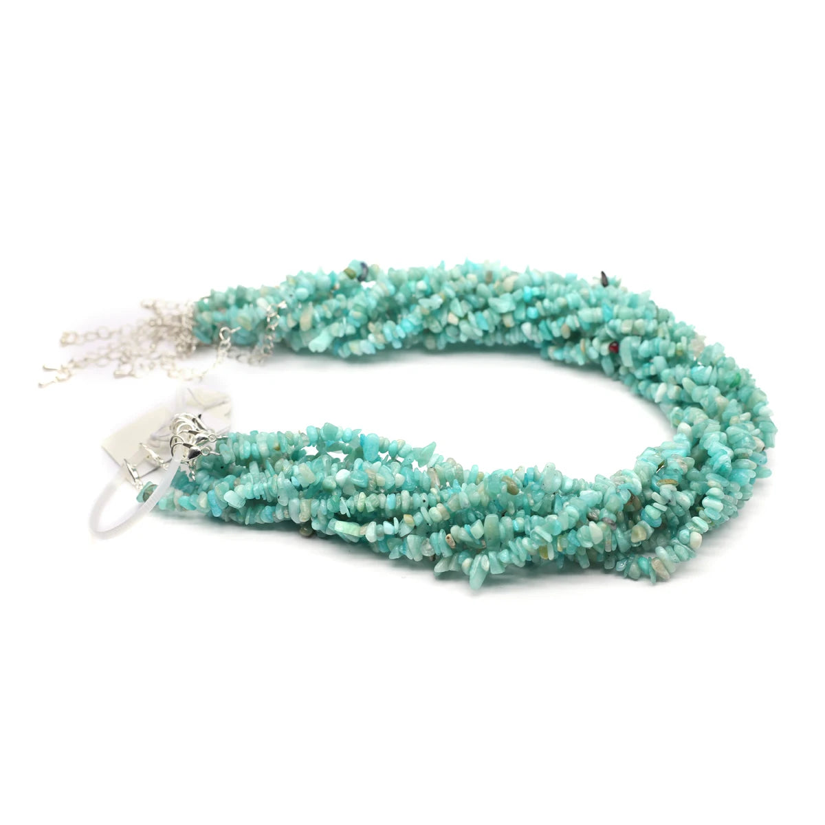 1string Agate Lapis Lazuli 4-6mm Natural Crushed Stone Bead Bracelets Charming Women Men Jewelry Accessories Daily Gifts