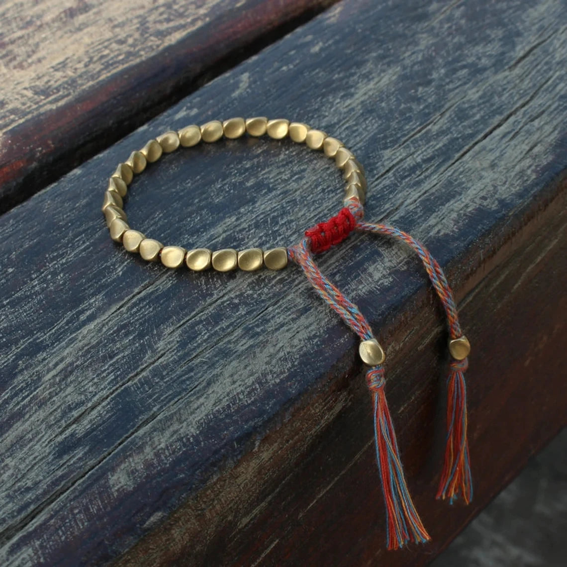 Buddha Tibetan Copper Beads Healing Luck Bracelet Wealth and Prosperity Abundance Money Bracelet-Good Luck Meditation Grounding